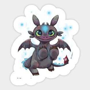 Tiny Dragon Sticker